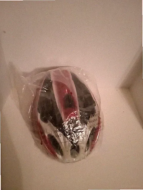 adult bike helmet new still in plastic size large man or women can wear it