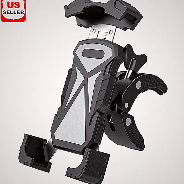 Bicycle Bike Phone Mount Auto Lock 100mph Military Anti-Shake Bike Phone Holder