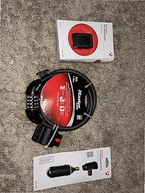 Bike lock and extras