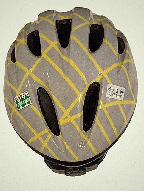 Helmets R Us Bike Bicycle Helmet Size S 52-57 CM Weight 267g Model 09 Yel/Gray