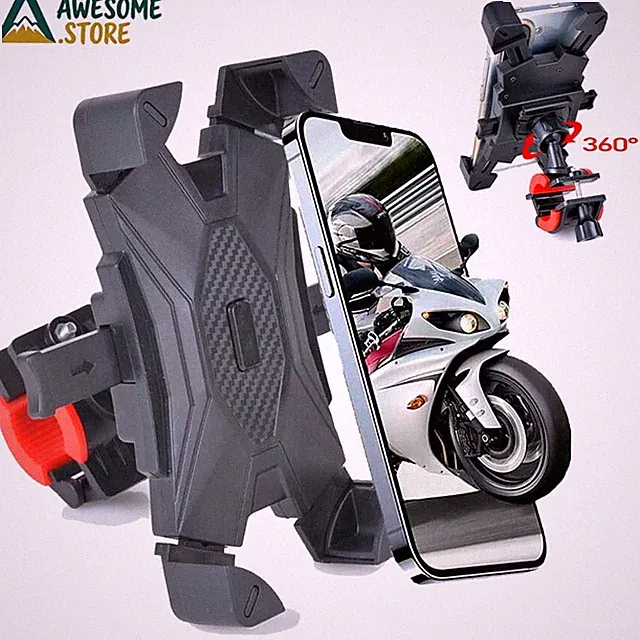 Motorcycle Bike Bicycle Handlebar Mount Holder For iPhone Samsung Cell Phone GPS