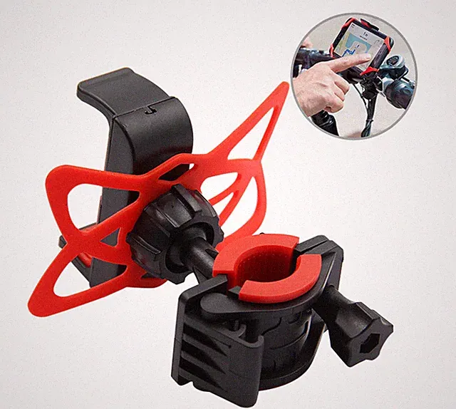 Universal Motorcycle MTB Bike Bicycle Handlebar Mount Holder For Cell Phone GPS