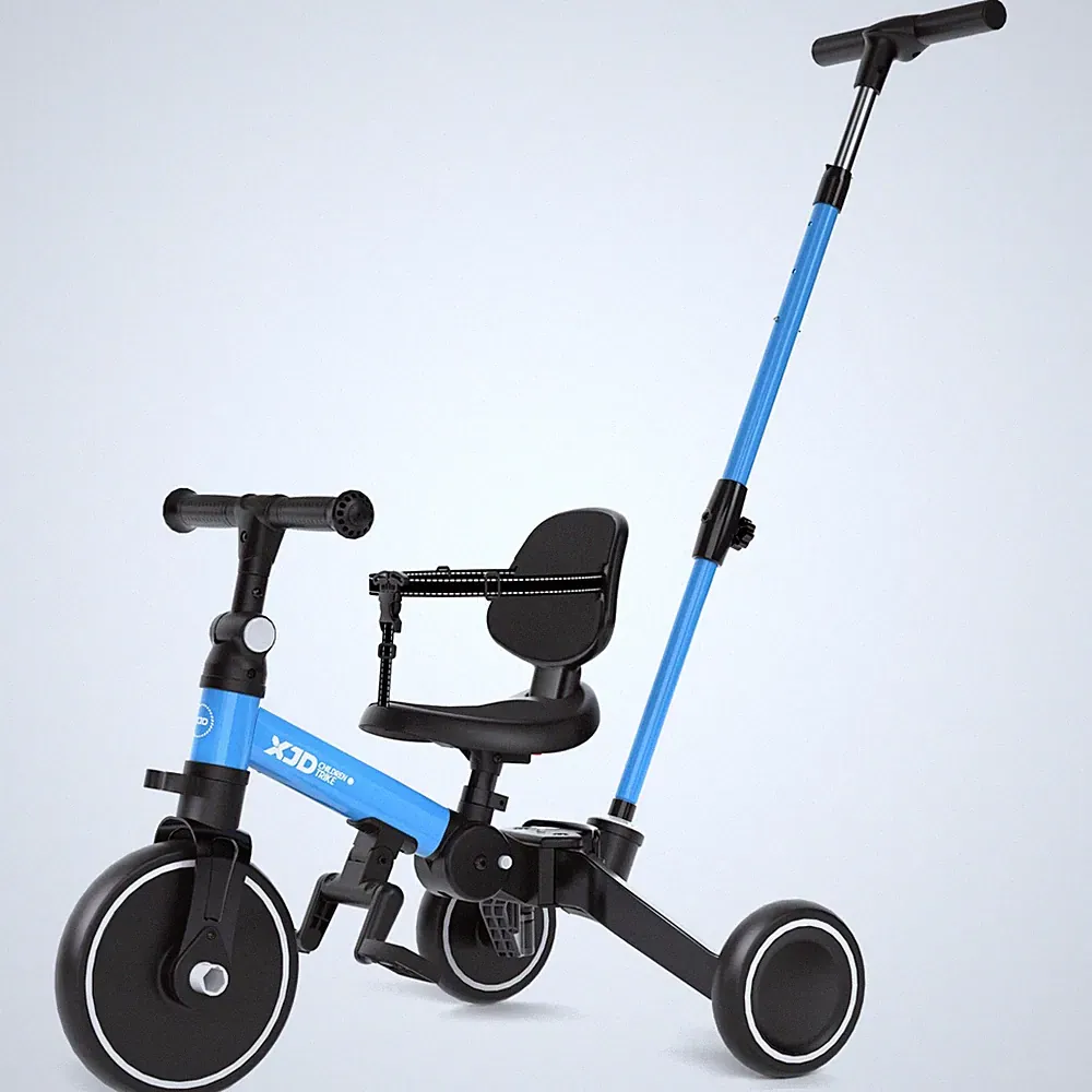 XJD AS106 7-in-1 Toddler Bike with Push Handle for 1 Year to 4 Years Old Kids